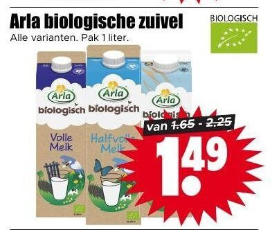 Arla   melk, zuivel folder aanbieding bij  Dirk - details