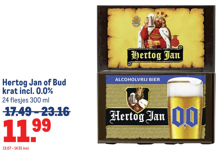 Bud   krat bier folder aanbieding bij  Makro - details