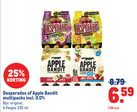 Apple bandit   appelcider, speciaalbier folder aanbieding bij  Makro - details