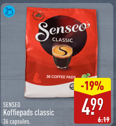 Douwe Egberts Senseo   koffiepad folder aanbieding bij  Aldi - details