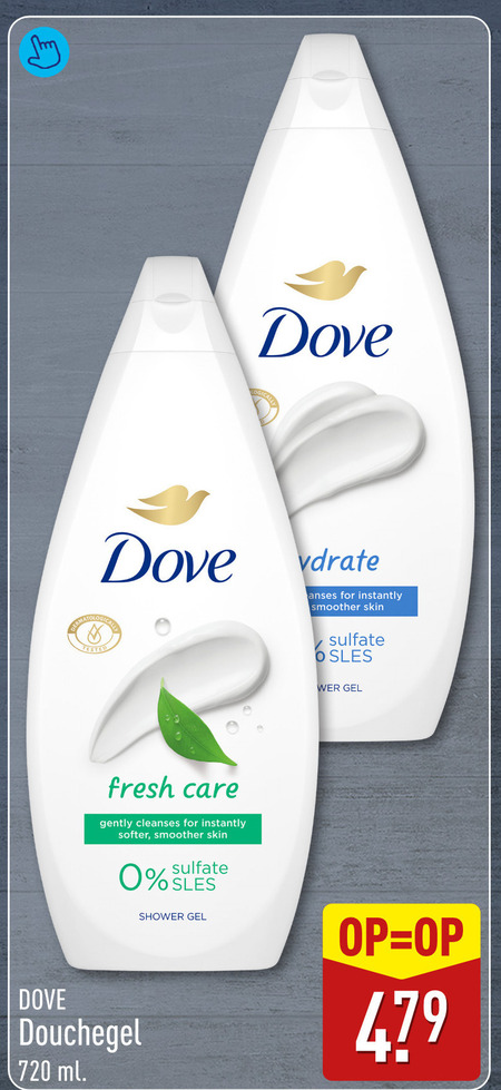 Dove   douchegel folder aanbieding bij  Aldi - details