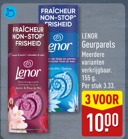 Lenor   wasverzachter folder aanbieding bij  Aldi - details