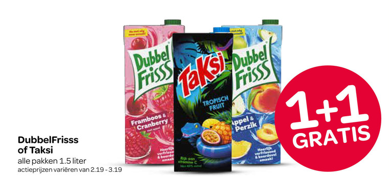    fruitdrank folder aanbieding bij  Spar - details
