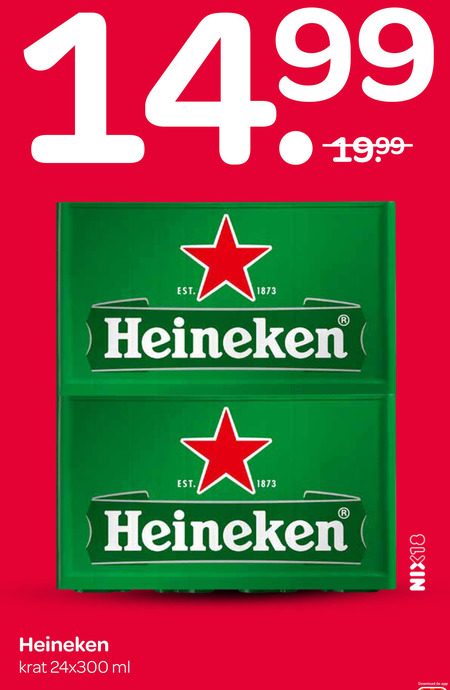 heineken krat bier 3 ml nix18 download folder aanbieding bij Spar Heineken krat bier folder aanbieding bij Spar - details