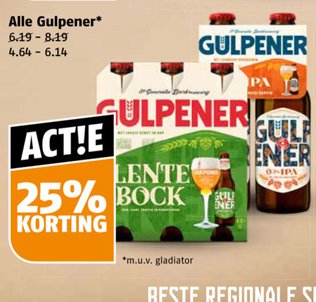 Gulpener   speciaalbier folder aanbieding bij  Poiesz - details