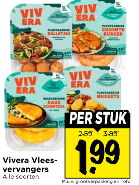 Vivera   vegetarisch folder aanbieding bij  Vomar - details