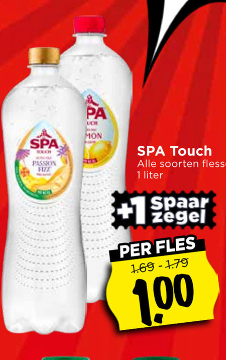 Spa en Fruit   fruitdrank folder aanbieding bij  Vomar - details