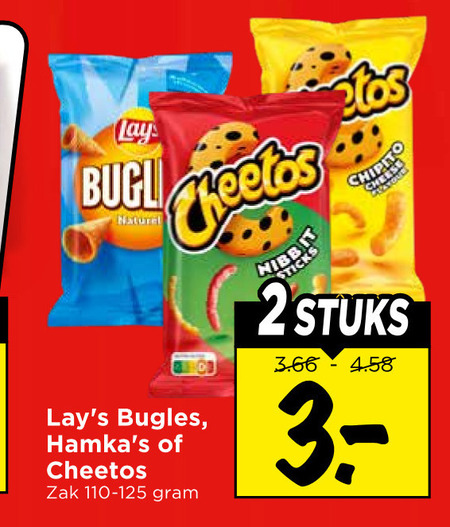 Cheetos   zoutje folder aanbieding bij  Vomar - details