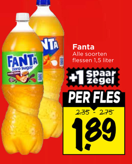 Fanta   frisdrank folder aanbieding bij  Vomar - details