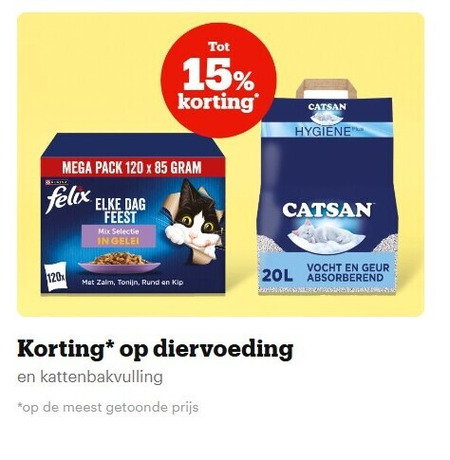 Felix   kattenvoer, kattenbakvulling folder aanbieding bij  Bol.com - details