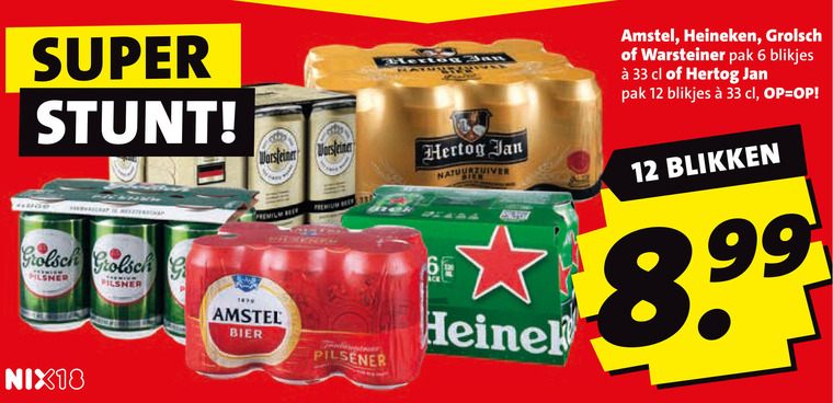 Heineken   blikje bier folder aanbieding bij  Boni - details