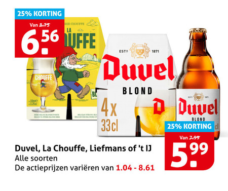 Liefmans   speciaalbier folder aanbieding bij  Hoogvliet - details