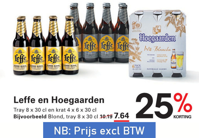 Hoegaarden   speciaalbier folder aanbieding bij  Sligro - details