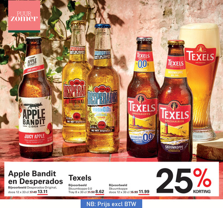 Apple bandit   appelcider, speciaalbier folder aanbieding bij  Sligro - details