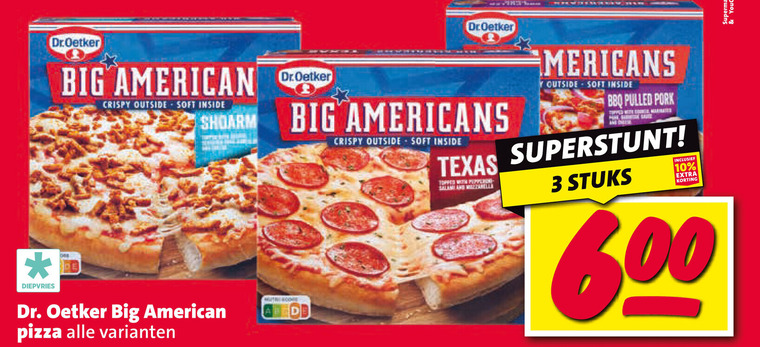 Dr Oetker   diepvriespizza folder aanbieding bij  Nettorama - details