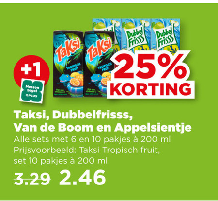    fruitdrank folder aanbieding bij  Plus - details