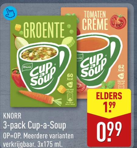 Cup a Soup   soep folder aanbieding bij  Aldi - details