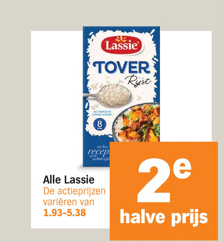 lassie rijst 8 tover recept varieeren 2e halve folder aanbieding bij Albert Heijn Lassie rijst folder aanbieding bij Albert Heijn - details