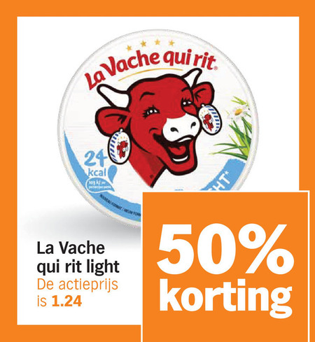 La Vache Qui Rit   smeerkaas folder aanbieding bij  Albert&nbsp;Heijn - details
