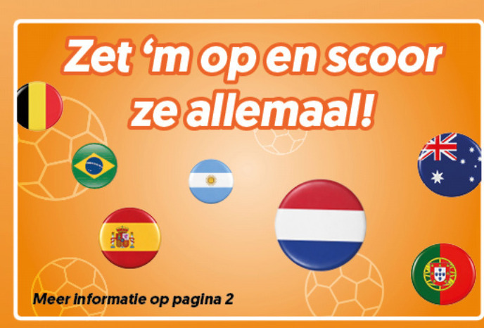 spaarakties 2 scoor pagina folder aanbieding bij Dekamarkt