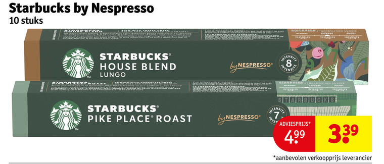 starbucks koffiecups 7 8 10 by nespresso stuks house blend lungo bike hla roast from store pike market to around reasons intensity blonde park folder aanbieding bij Kruidvat Starbucks koffiecups folder aanbieding bij Kruidvat - details