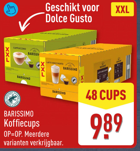 Barissimo   dolce gusto capsules folder aanbieding bij  Aldi - details