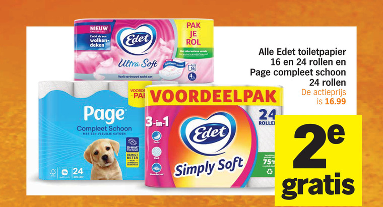 Page   toiletpapier folder aanbieding bij  Albert&nbsp;Heijn - details