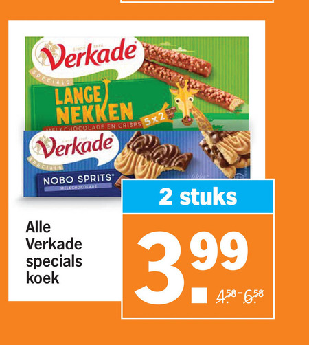 Verkade   biscuits folder aanbieding bij  Albert&nbsp;Heijn - details