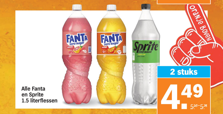 Fanta   frisdrank folder aanbieding bij  Albert&nbsp;Heijn - details