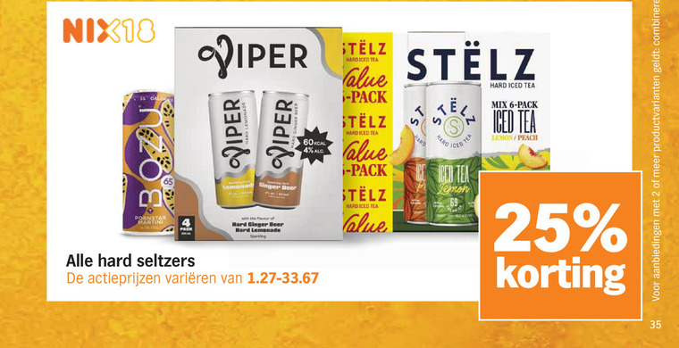 Alle merken   hard seltzer folder aanbieding bij  Albert&nbsp;Heijn - details