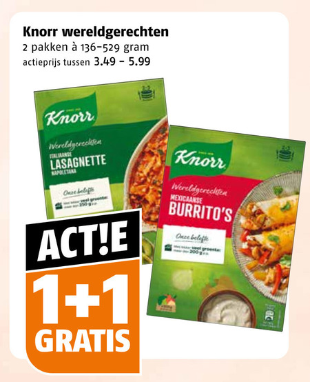Knorr   maaltijdmix folder aanbieding bij  Poiesz - details