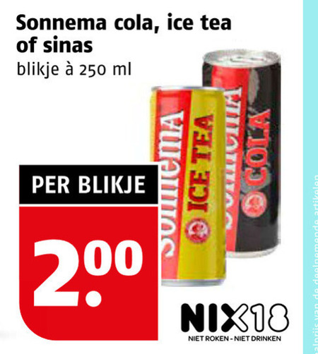 Sonnema   mixdrank folder aanbieding bij  Poiesz - details
