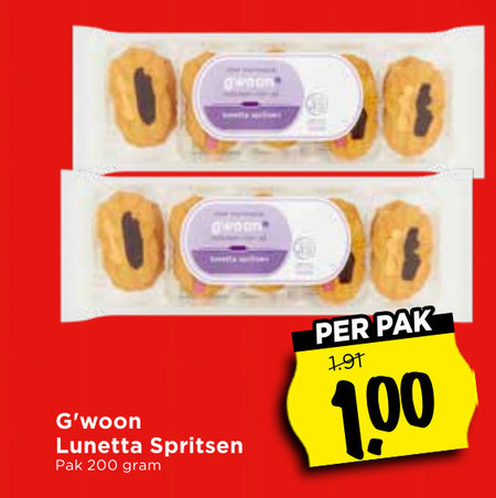 Gwoon   spritsen folder aanbieding bij  Vomar - details