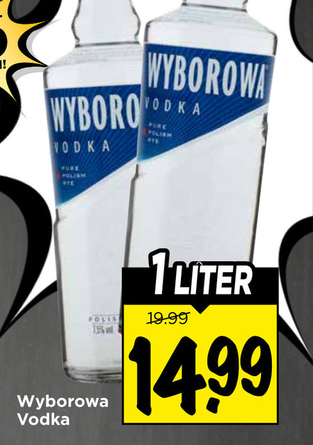 Wyberowa   wodka folder aanbieding bij  Vomar - details
