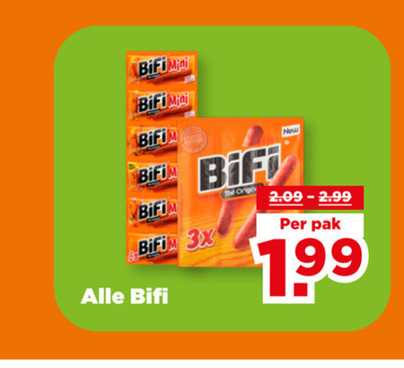 Bifi   bierworstjes folder aanbieding bij  Plus - details