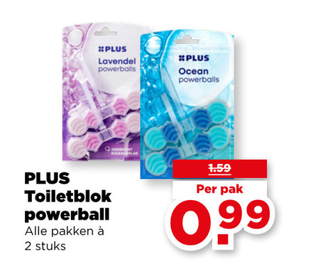 Plus Huismerk   toiletblok folder aanbieding bij  Plus - details