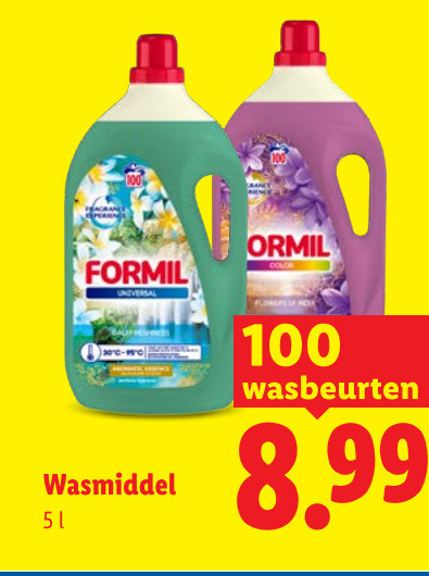 Formil   wasmiddel folder aanbieding bij  Lidl - details