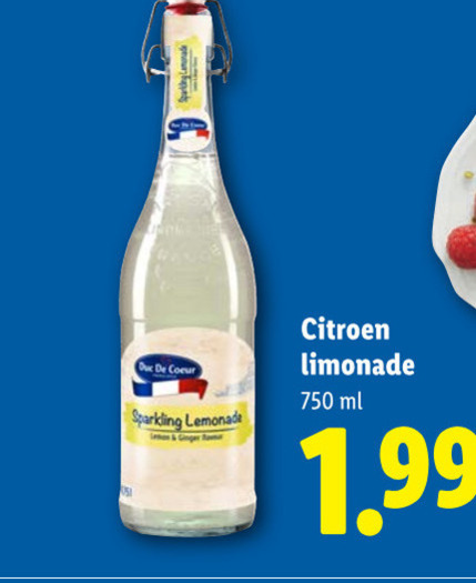 Duc de Coeur   limonadesiroop folder aanbieding bij  Lidl - details
