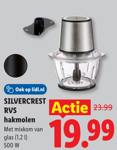 SilverCrest   hakmolen folder aanbieding bij  Lidl - details