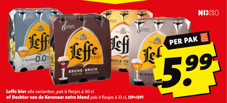 Leffe   speciaalbier folder aanbieding bij  Boni - details