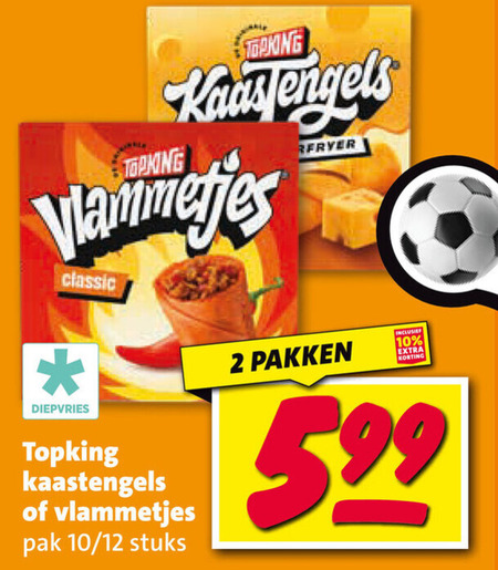 Topking   snack, kaassnacks folder aanbieding bij  Nettorama - details