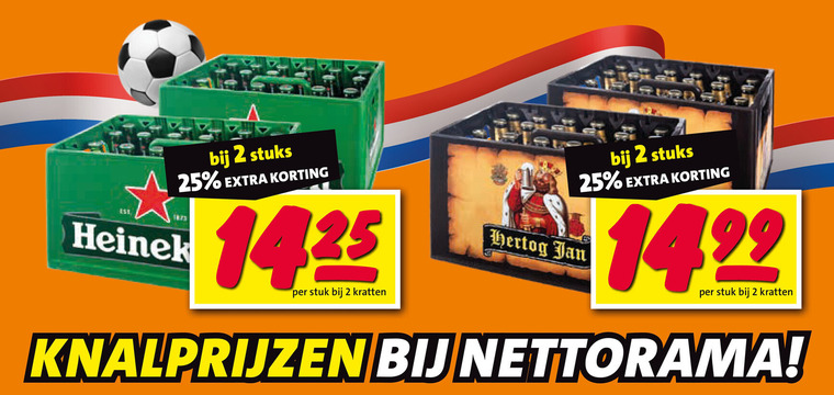 Hertog Jan   krat bier folder aanbieding bij  Nettorama - details
