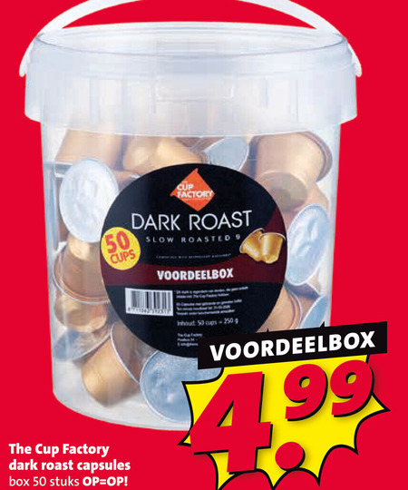 The Cup Factory   koffiecups folder aanbieding bij  Nettorama - details