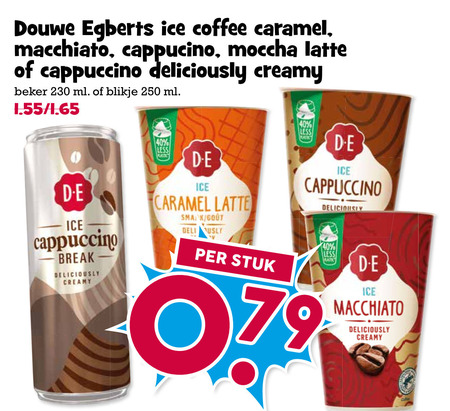 Douwe Egberts   ijskoffie folder aanbieding bij  Boons&nbsp;Markt - details