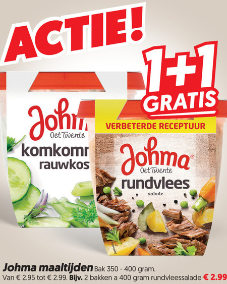 Johma   salade folder aanbieding bij  Dekamarkt - details