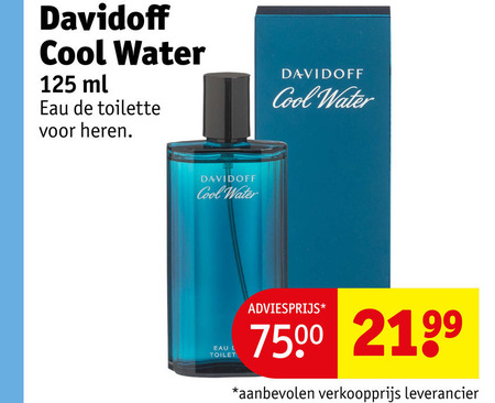 Davidoff   eau de toilette folder aanbieding bij  Kruidvat - details