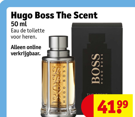 Hugo Boss   eau de toilette folder aanbieding bij  Kruidvat - details