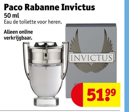 Paco Rabanne   eau de toilette folder aanbieding bij  Kruidvat - details