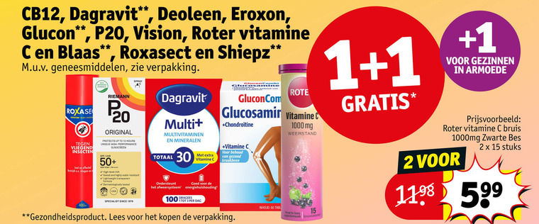 Dagravit   multivitaminen folder aanbieding bij  Kruidvat - details