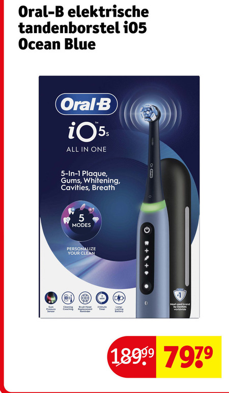 Braun Oral-B   electrische tandenborstel folder aanbieding bij  Kruidvat - details
